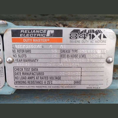 USED RELIANCE ELECTRIC P3665245B