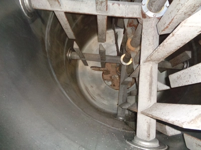 10,000 L S/S JKTD Mixer Tank