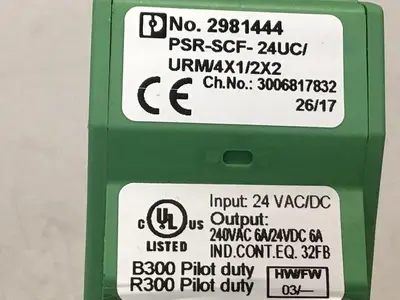 USED PHOENIX CONTACT PSR-SCF-24UC/URM/4X1/2X2
