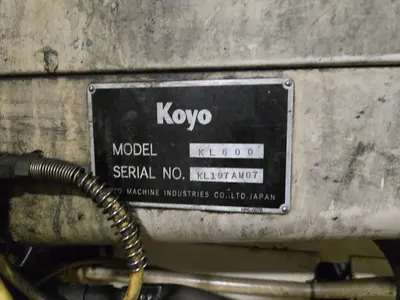 Koyo KL-600 Rough Surface Grinding Machine