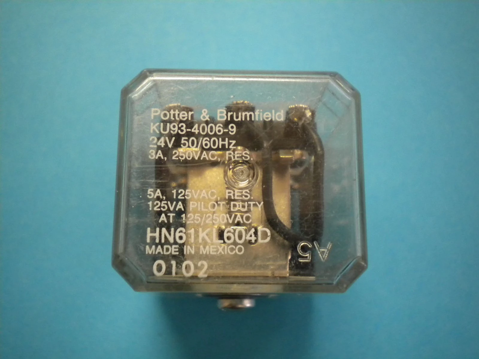 USED POTTER AND BRUMFIELD KU93-4006-9