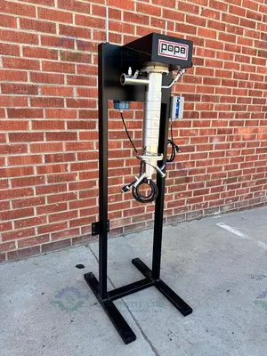 Used POPE SCIENTIFIC 4" WIPED FILM EVAPORATOR  FRAME W/ GRAHAM 6017 MOTOR 1/3 HP Wipe Film - Thin Film Evaporators California US | Equipment Lab #1457354