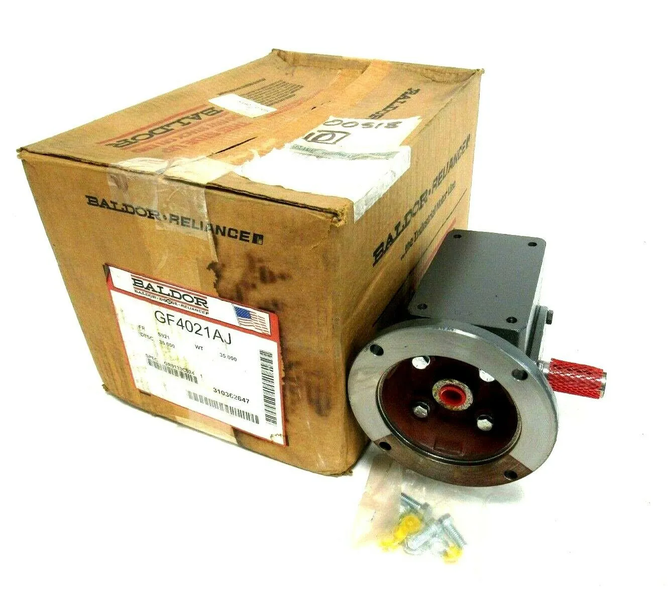 NEW BALDOR GF4021AJ SPEED REDUCER 40:1 F-921-40-B5-J GR0133C024