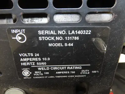 Miller S-64 Mig Welder Wire Feeder 24V Series 60 Millermatic Single Spool
