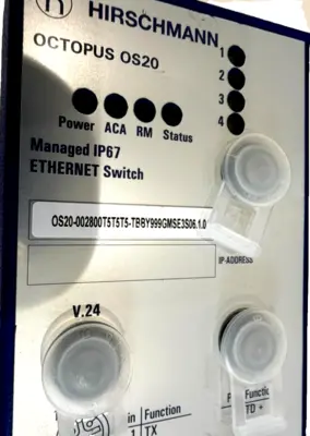NEW HIRSCHMANN OS20 ETHERNET SWITCH IP67 OS20-002800T5T5T5-TBBY999GMSE3S