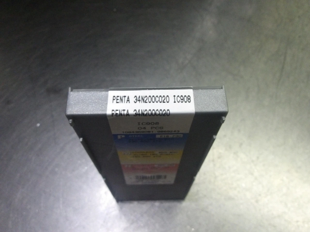 Iscar Carbide Grooving Inserts QTY5 PENTA 34N200C020 IC908 (LOC3516)