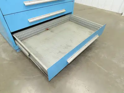 Nu-Era Modular Tool Storage Cabinet 10 Drawer 45x28x61" Stanley Vidmar Lista