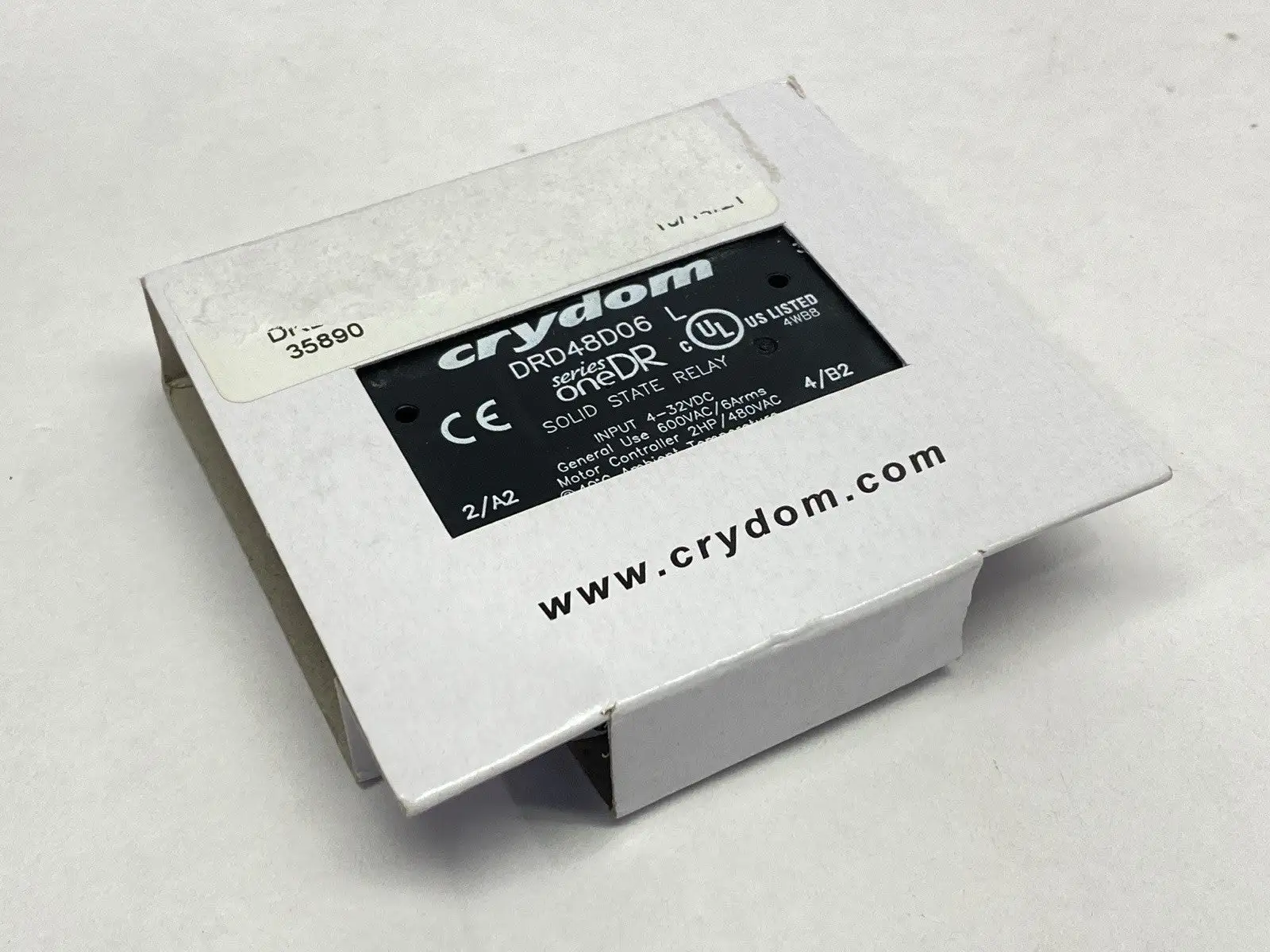 DRD48D06 | Crydom  Dual Solid State Relay 2 Phase 4-32VDC - New