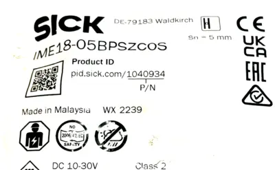 NEW SICK IME18-05BPSZC0S PROXIMITY SENSOR 1040934 IME1805BPSZC0S