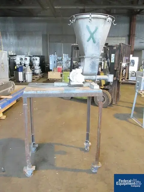 Used K-Tron 2" K-Tron Screw Feeder, S/S Feeders (Material Handling) Ohio US | Federal Equipment Company #130891