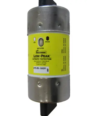 NEW BUSSMANN LPS-RK-150SPI LOW PEAK FUSE LPSRK150SPI