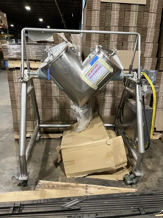 Used PATTERSON-KELLEY _UNKNOWN_ Double Cone - V Mixers New Jersey US | Equipment Xchange LLC #364427