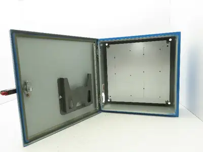 Hoffman C-SD16166 Electrical Box Enclosure 16x16x6" Wall Mount Backplate