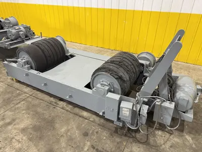120,000 LB / 60 TON RANSOME PANDJIRIS TANK TURNING WELDING ROLLS, POWER & IDLER: STOCK 13388