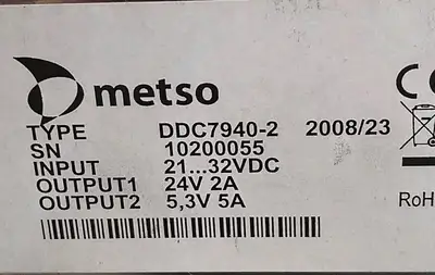 Metso DDC7940-2 Power Supply IPS Loc3D66