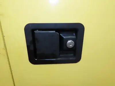 Securall A130 Yellow Flammable Safety Cabinet Dual Door 30 Gallon Liquid