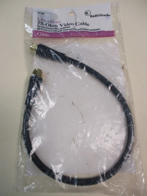New | in-Stock Radioshack 15-1590 Cable & Wire Arizona US | ASSET CONVERSION SPECIALISTS, INC. #308429