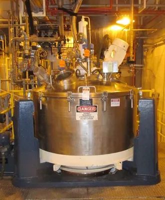 (4) Ferrum DSZ-URF 1250/630 perforate basket centrifuges, 316L SS.