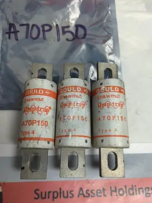 Used FERRAZ SHAWMUT A70P150 Miscellaneous Equipment (Electrical & Power) | Surplus Asset Holdings #1195963