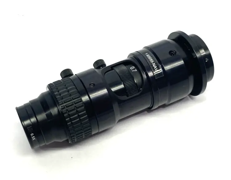 Used Navitar Ametek Zoom 6000 High Magnification Zoom Lens w/ 1-60110 0.5x Lens Optics Michigan US | Maverick Industrial Sales #1392394