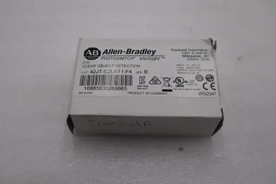 Allen Bradley 42JT-C2LAT1-F4 Photoelectric Sensor Clear Object Detect #H1230A