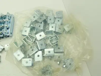 Duct-o-Wire FC-CH1D 14 Gauge C Track Hardware Joint Splicers Hangers End Stops