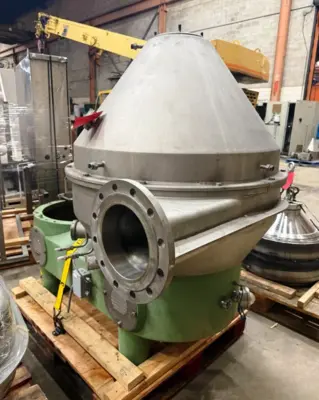 Westfalia GSE 125-06-777 wine clarifier, 316SS.