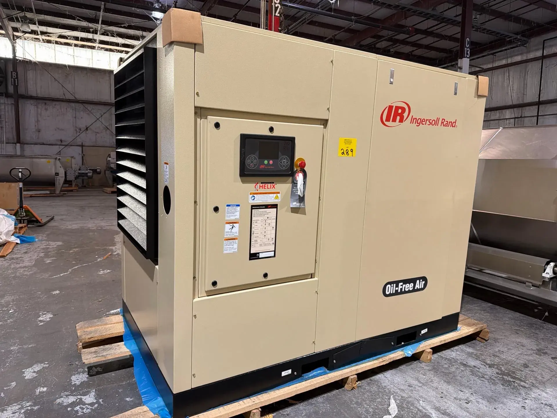 New | in-Stock INGERSOLL RAND SIERRA-H100A Rotary Screw & Sliding Vane Air Compressors Illinois US | M&M Equipment Corp. #1389070