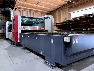 Used 2014 MITSUBISHI ML3015EX-45CF-R Laser Cutters | Machine Factory Outlet #1267098