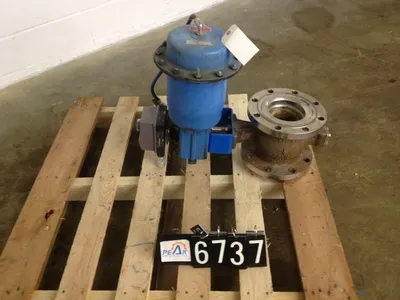 Neles Jamesbury 6"-150 V-Ball Control Valve
