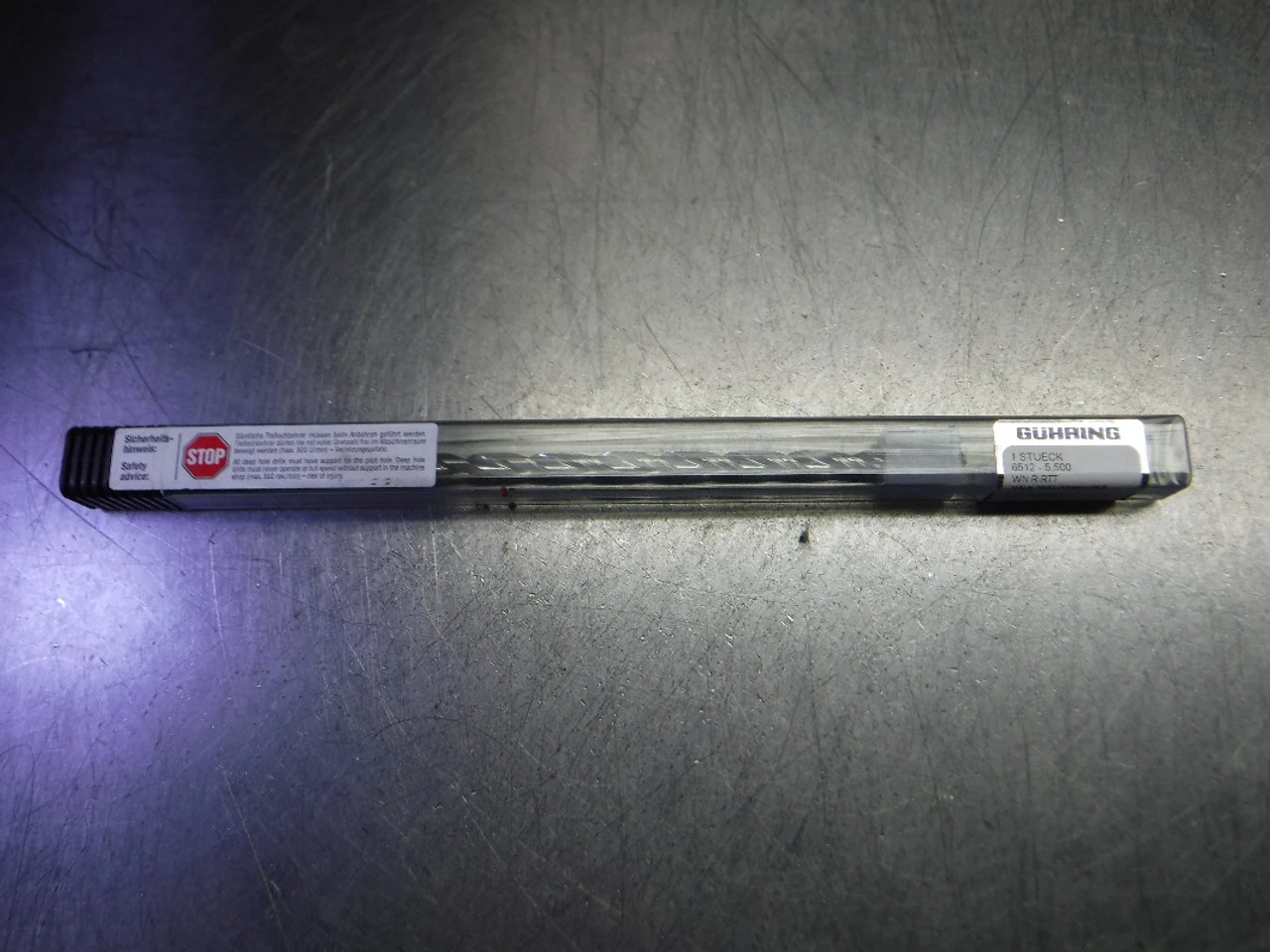 Guhring 5.50mm Coolant Thru Carbide XL Drill 6mm Shank 9065120055000 (LOC3488B)