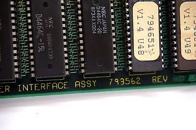 USED JOHN FLUKE 793562 COMPUTER INTERFACE ASSEMBLY 2289A-3002