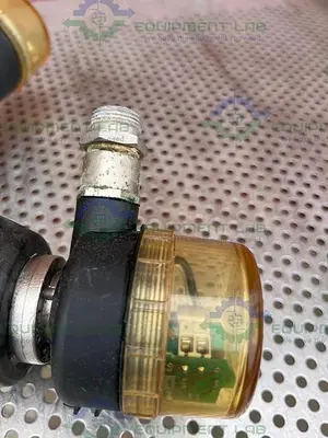 USED 5 ITT ADVANTAGE 5 WAY STAINLESS STEEL DIAPHRAGM VALVES W/ VALVE POSITIONER