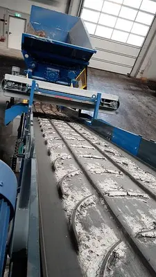 USED 2020 HUSMANN SINGLE-SHAFT CRUSHER + GÜNTHER MULTISTAR 2-SE STARSCREEN