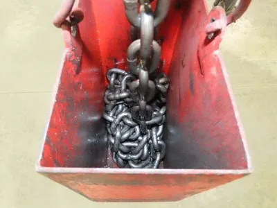 Chicago Pneumatic 1/2 Ton 1000Lb Power Vane Air Chain Hoist 9' 9" Lift  Pendant