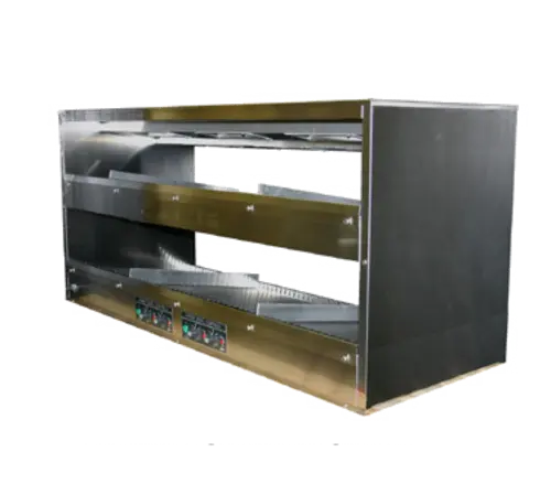 BKI 2TSM-3824L 38" Self Service Countertop Heated Display Shelf - (2) Shelves, 120v