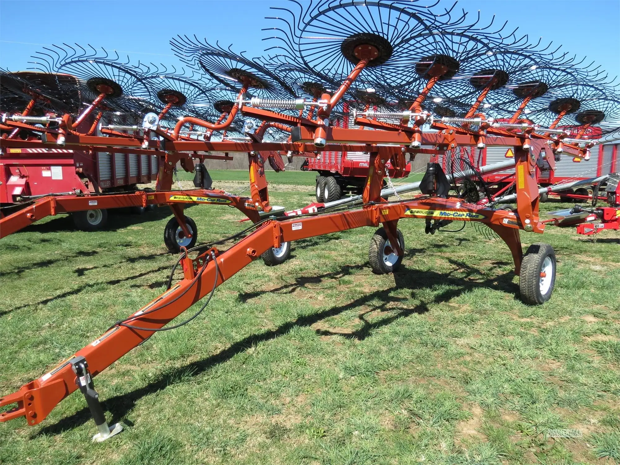 New | in-Stock 2026 PEQUEA MCR12 Hay Rakes Pennsylvania US | Zimmerman Farm Service #1410049