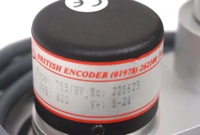 NEW BRITISH ENCODERS 755/HV ENCODER 400PPR, 228625, 755HV