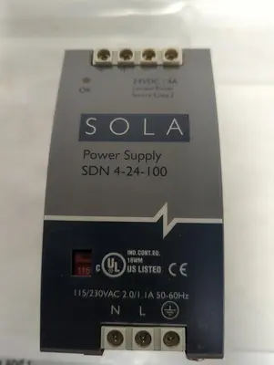 Used SOLA SDN4-24-100 Miscellaneous Equipment (Electrical & Power) Ohio US | Surplus Asset Holdings #1262649