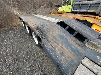 Used 1990 ROGERS 50X102 55 TON Lowboy Trailers New Jersey US | Proxy Equipment #1388619