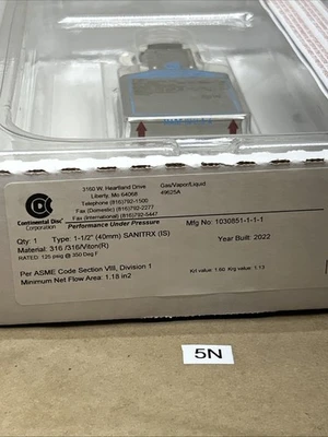 NEW CONTINENTAL DISC 1030851-1-1-1