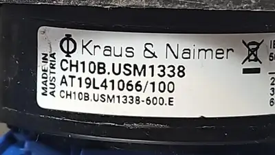 kraus & Naimer CH10B.USM1338 Rotary Switch 20A 600V A.C. (BIN3.4.4)