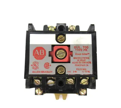 Used ALLEN BRADLEY 700-PK400A1 Relays & Switches Kentucky US | Industrial Parts R Us Inc. #356684