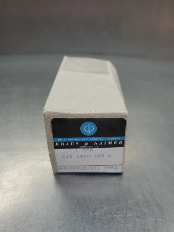 Used Kraus & Naimer _UNKNOWN_ Relays & Switches | Palmetto Automation #1157219