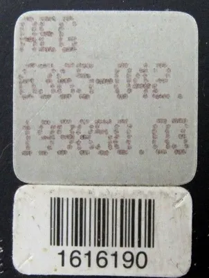 USED AEG 6365-042 MODULE 6365042 DN0-028 199850.03