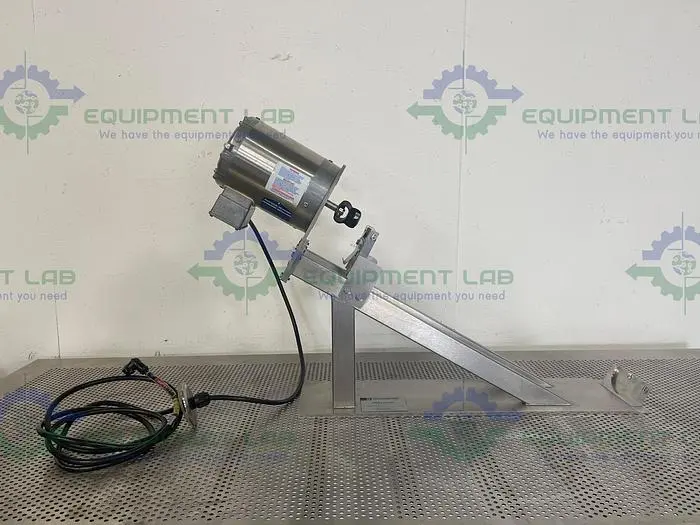 Used SCHAEFER TECHNOLOGIES CP-4200 CAPSULE POLISHER W/ BALDOR VSWDM3538 MOTOR Filtration Equipment | Equipment Lab #486114