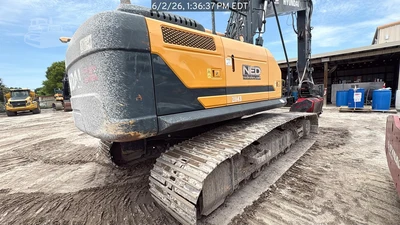 Used 2023 HYUNDAI HX210AL Excavators Florida US | National Equipment Dealers #1422449