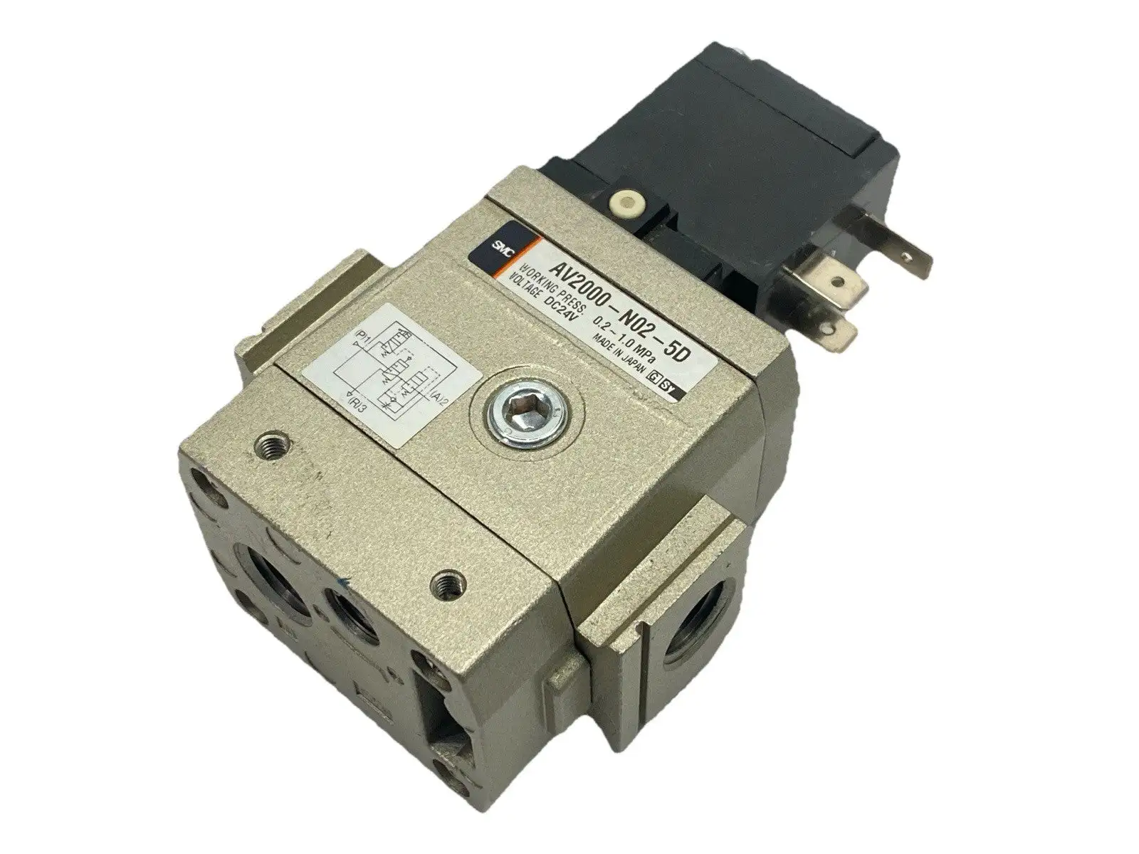 USED SMC PNEUMATIC SOFT START VALVE 1/4" NPT