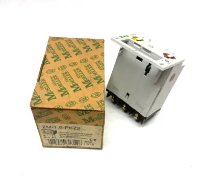 USED MOELLER ADJUSTABLE MOTOR PROTECTION TRIP BLOCK 1-1.6A, 14-22A