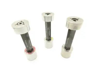 R&K Tool Pin Plug Guage Go Nogo 49.76mm 49.83mm & 50.35mm Lot Of 3